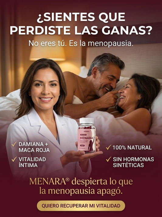 🔥 MENARA® | Despierta lo que la Menopausia Apagó (100 Cápsulas)